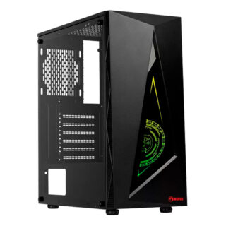 CARCASA MARVO CA-119 VIDRIO TIRA RGB