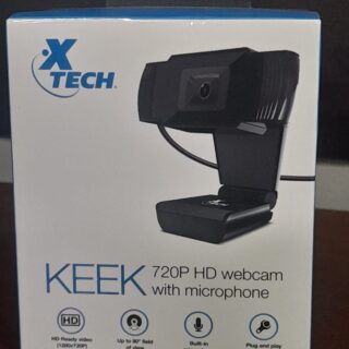 KEEK 720 HD WEBCAM WITH MICROPHONE - XTECH
