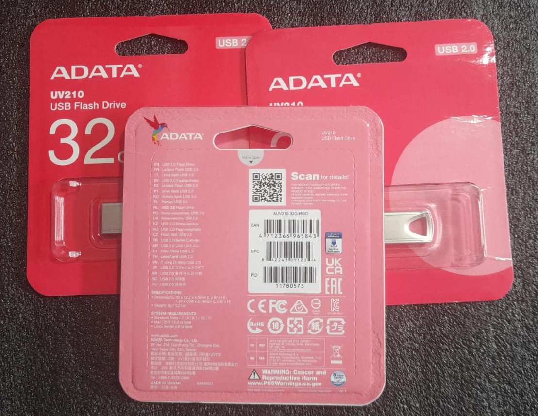 MEMORIA USB ADATA UV210 DE 32GB - Imagen 2