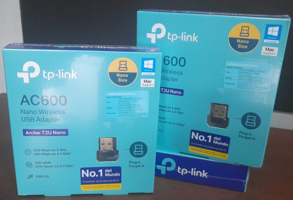 TP-LINK AC600 NANO WIRELESS USB ADAPTER (ARCHER T2U NANO)