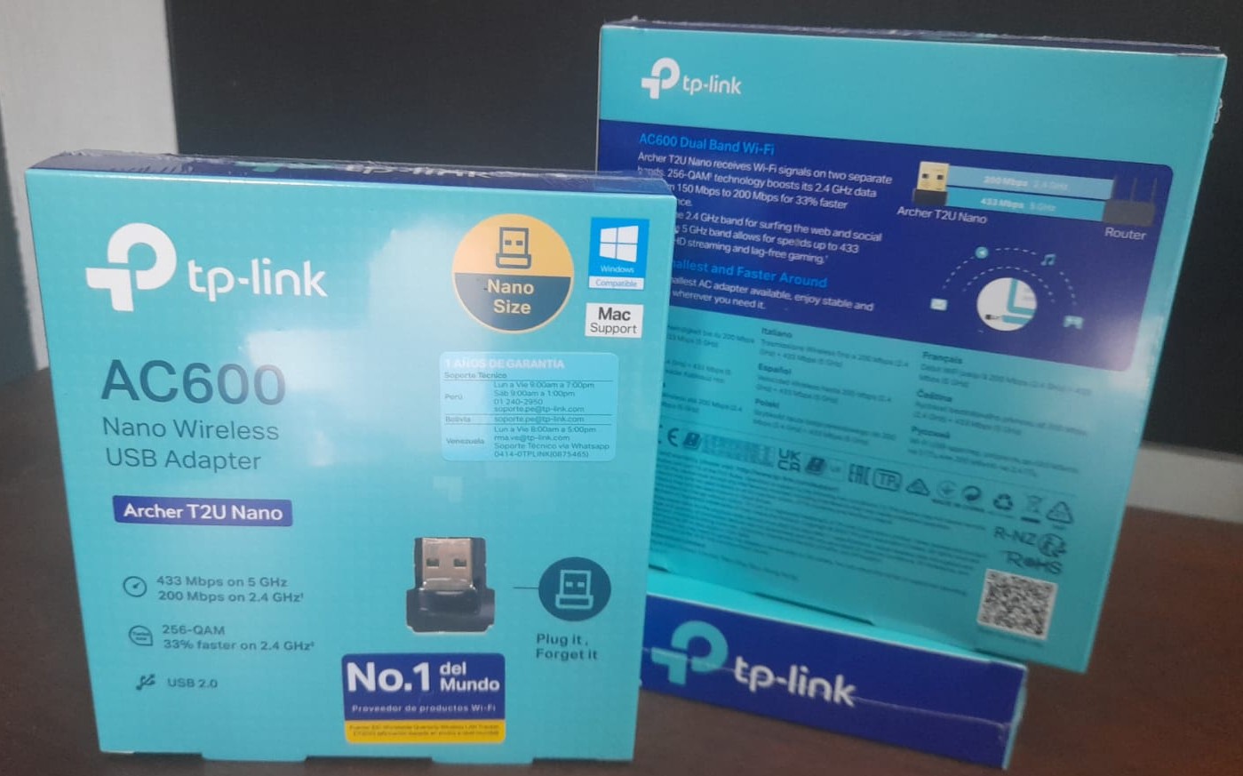 TP-LINK AC600 NANO WIRELESS USB ADAPTER (ARCHER T2U NANO) - Imagen 2