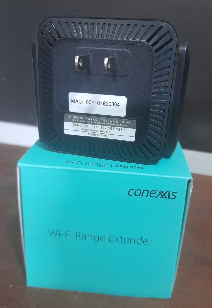 REPETIDOR WI-FI / EXTENSOR DE RANGO - CONEXIS - Imagen 3