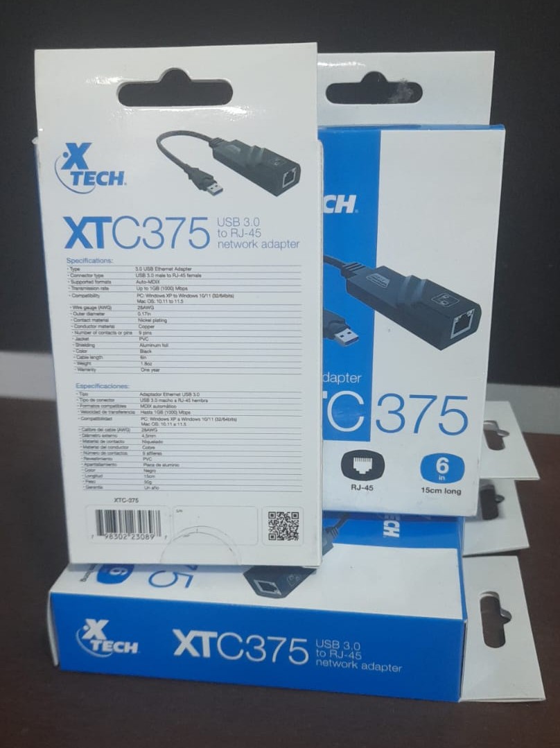 ADAPTADOR DE RED XTC375 - XTECH - Imagen 2