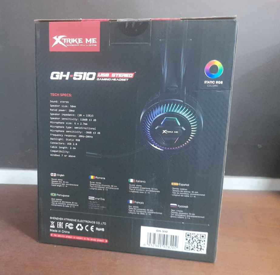 AURICULARES GAMING GH-510 - XTRIKE ME - Imagen 2