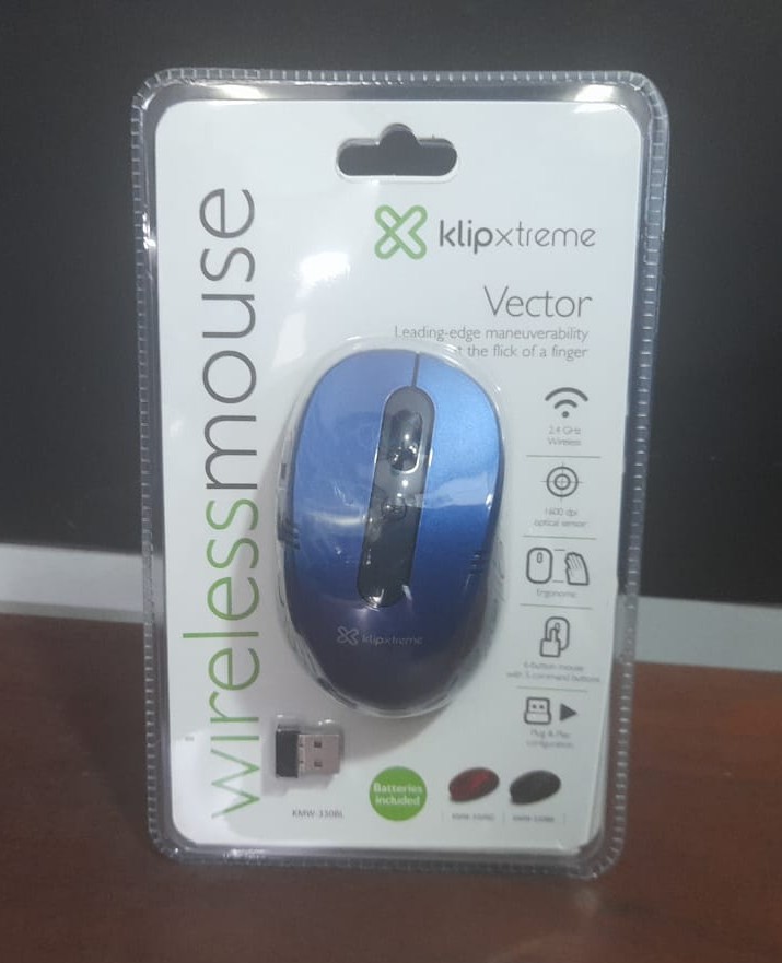 MOUSE INALÁMBRICO VECTOR - KLIPXTREME