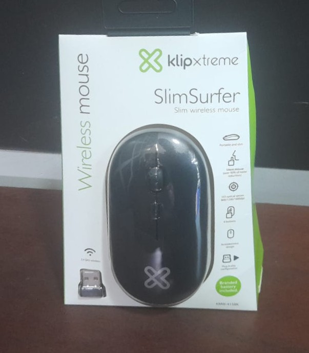 MOUSE INALÁMBRICO SLIM SURFER - KLIPXTREME