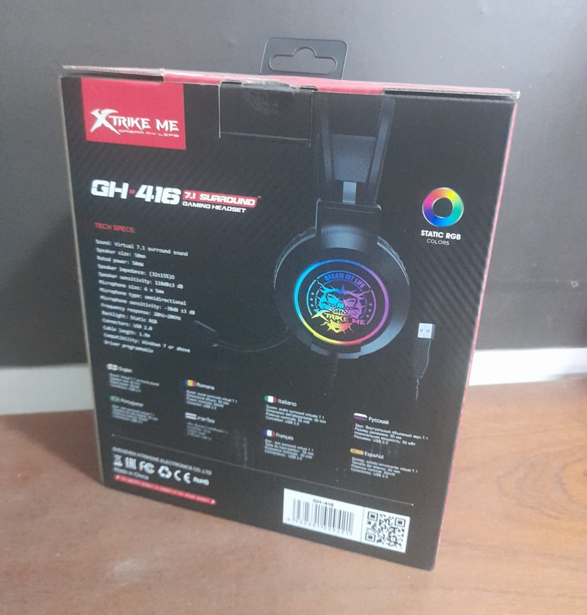 AURICULARES GAMING GH-416 - XTRIKE ME - Imagen 3