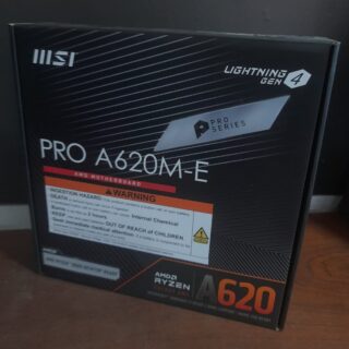 TARJETA MADRE MSI PRO A620M-E