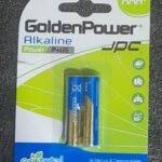 BATERÍAS GOLDENPOWER AAA (ALCALINAS)