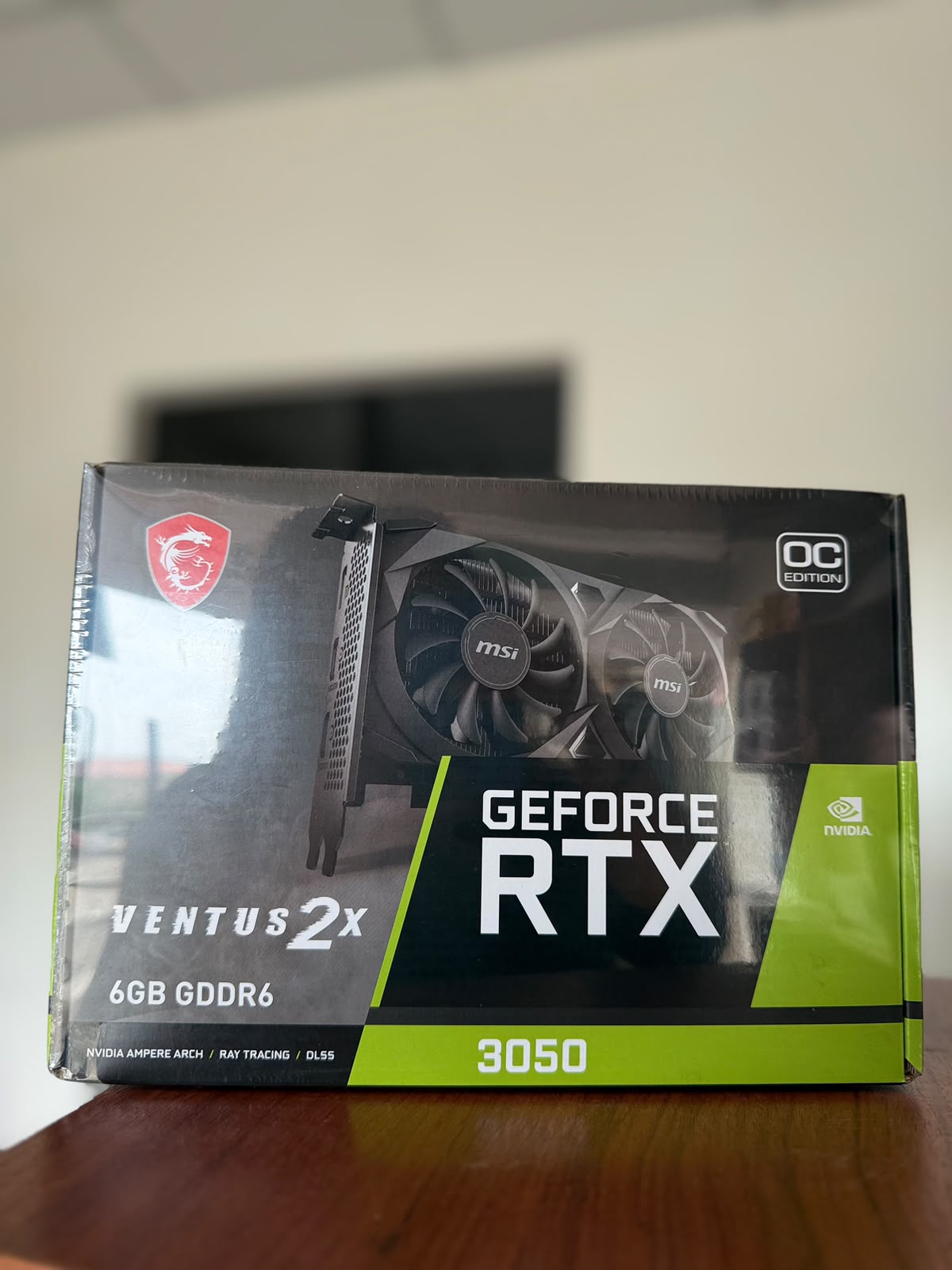 TARJETA DE VIDEO GIGABYTE GEFORCE RTX 3050 WINDFORCE OC V2 6G