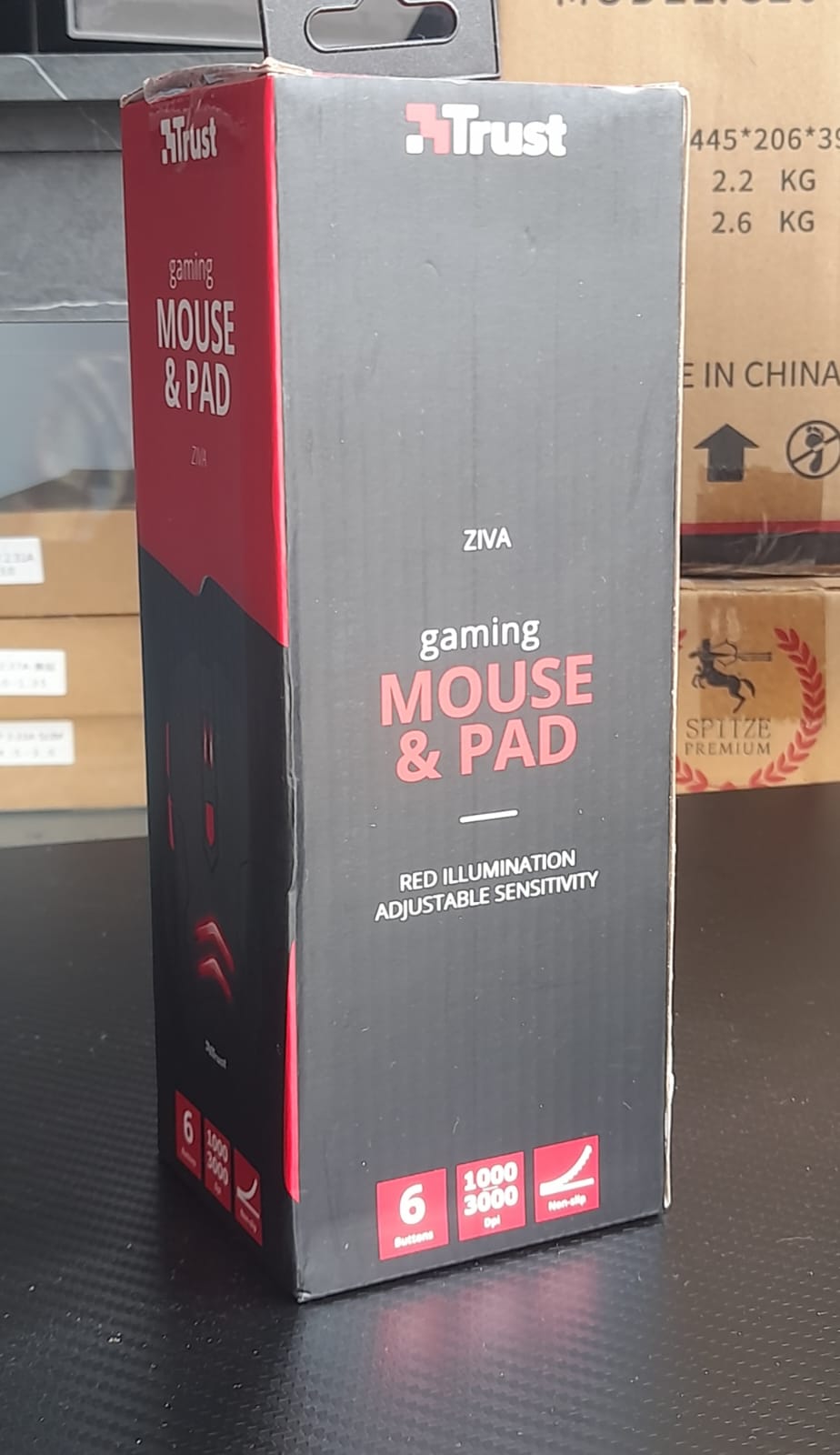 MOUSE & PAD GAMING TRUST ZIVA - Imagen 3