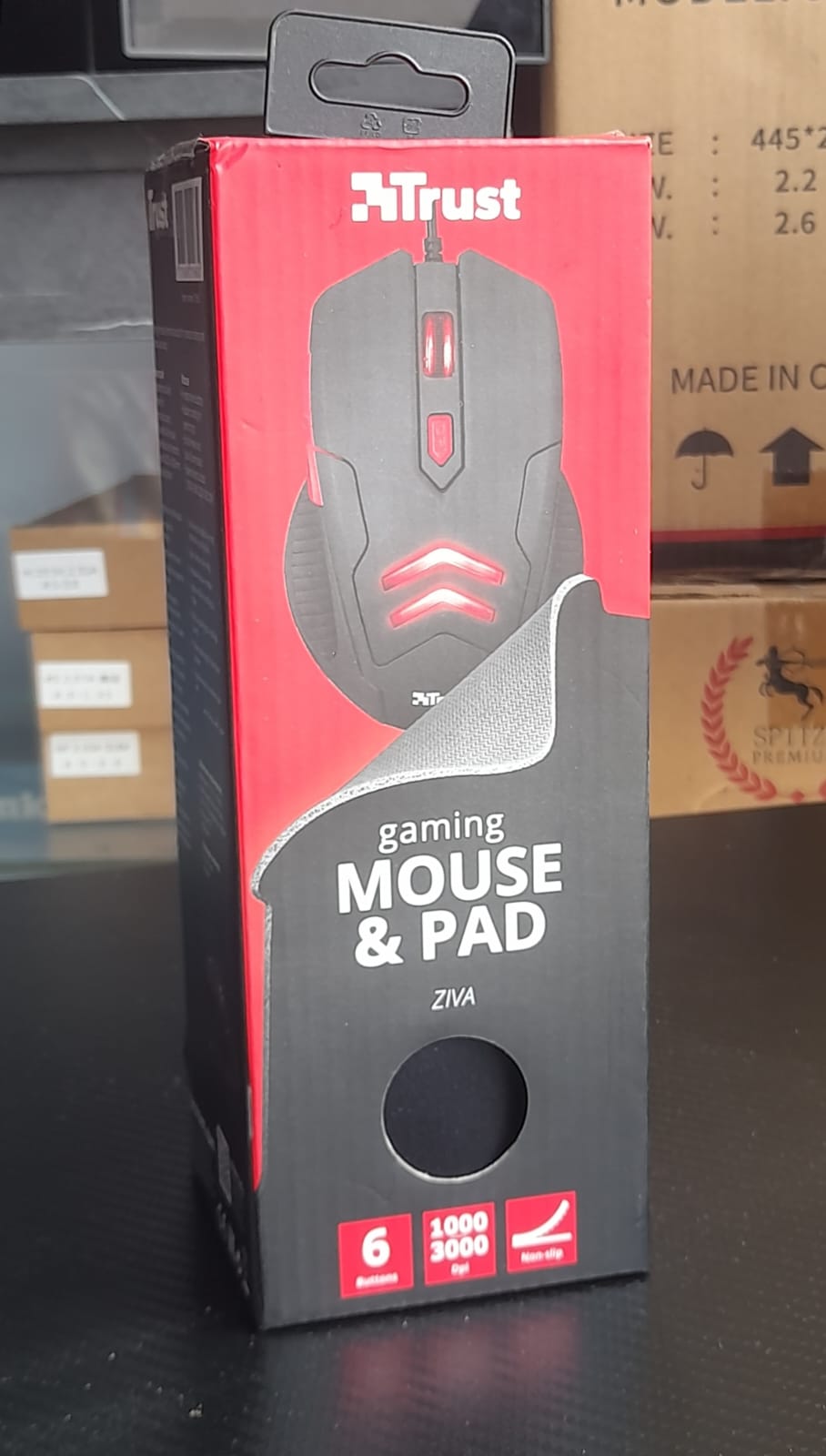 MOUSE & PAD GAMING TRUST ZIVA