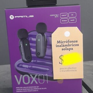 MICRÓFONO DE SOLAPA PRIMUS VOX01 (PMI-L10BT)