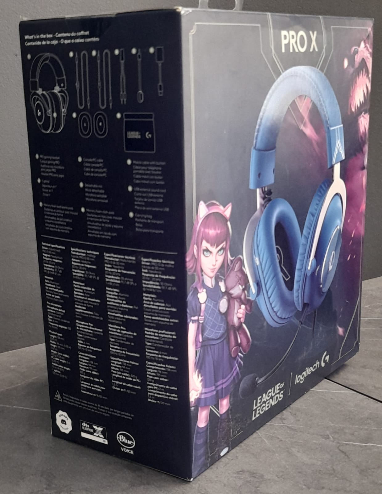 AUDÍFONOS LOGITECH G PRO X GAMING HEADSET (EDICIÓN LEAGUE OF LEGENDS) - Imagen 2