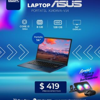 LAPTOP ASUS PORTATIL X1404VA-V14