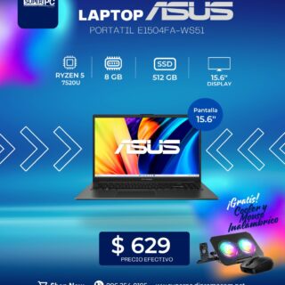 LAPTOP ASUS PORTATIL E1504FA-WS51