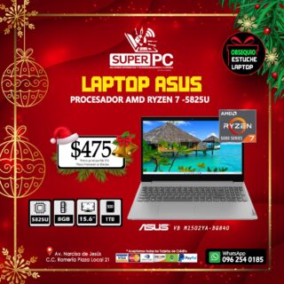 LAPTOP ASUS AMD RYZEN 7 5825U