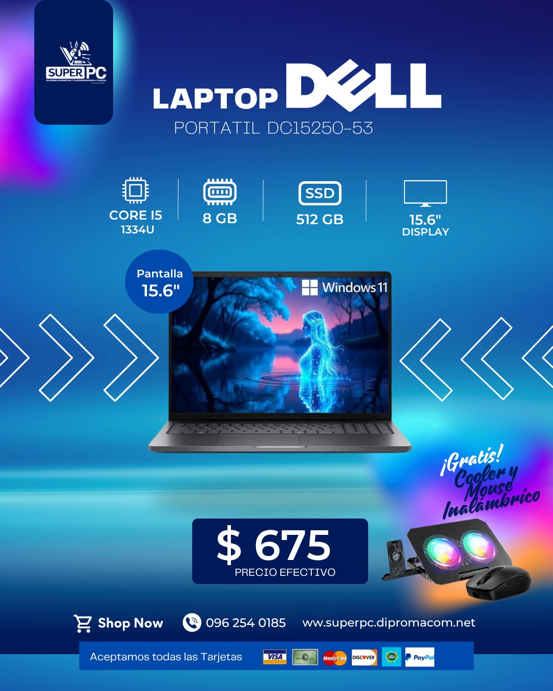 LAPTOP DELL PORTATIL