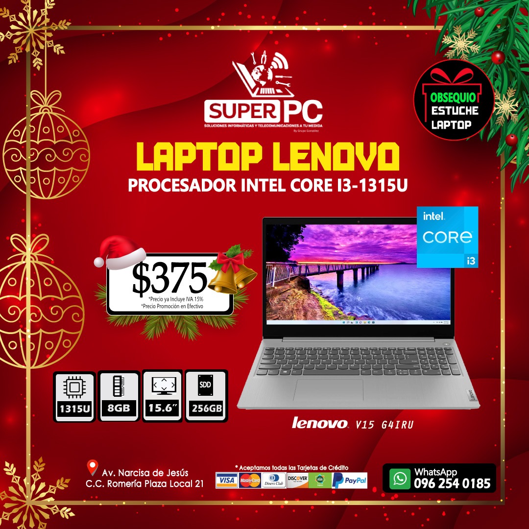 LAPTOP LENOVO V15 G4IRU