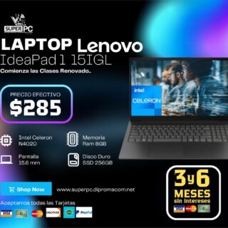 LAPTOP LENOVO IDEADPAD 1 15IGL