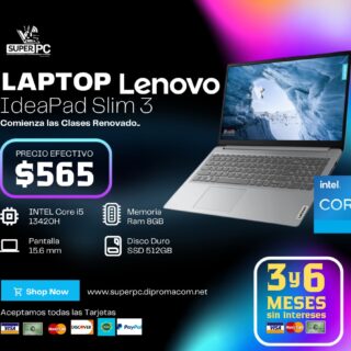 LAPTOP LENOVO IDEAPAD SLIM3
