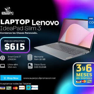 LAPTOP LENOVO IDEADPAD SLIM 3